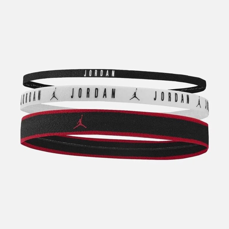 Nike JORDAN ELASTIC MIXED WIDTH 3 PK SİYAH Unisex Saç Bandı - Nike