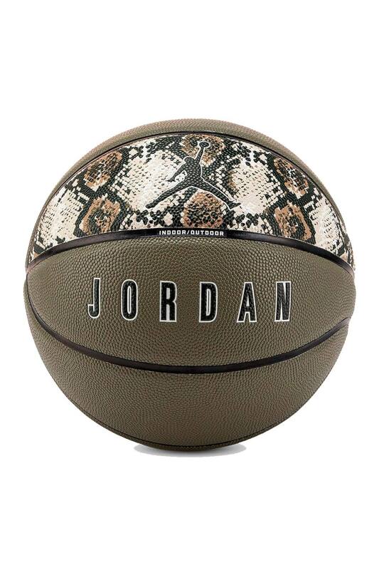 Nike Jordan Ultimate 2.0 8P Graphic Deflated Unisex Yeşil Basketbol Topu - Nike