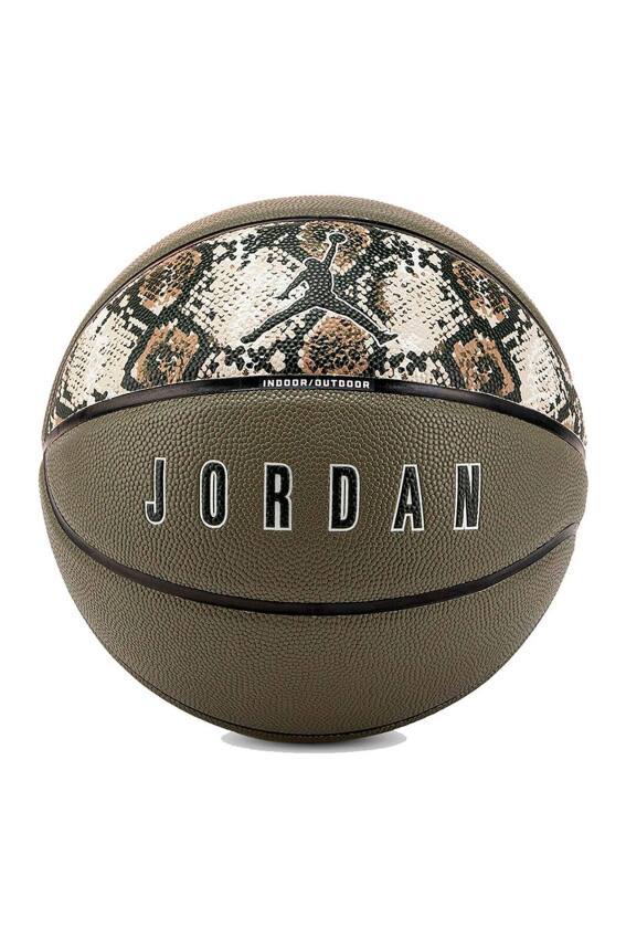 Nike Jordan Ultimate 2.0 8P Graphic Deflated Unisex Yeşil Basketbol Topu - 1