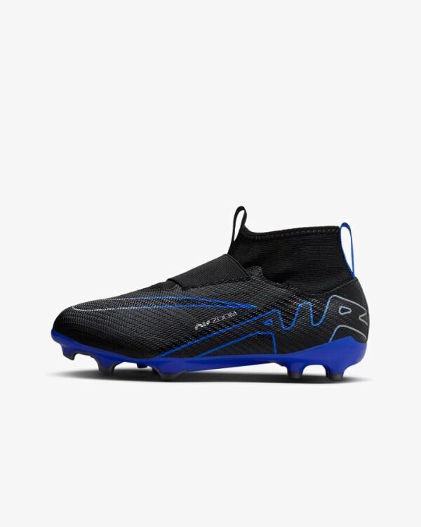 Nike JR ZOOM SUPERFLY 9 PRO FG SİYAH Çocuk Krampon - 1