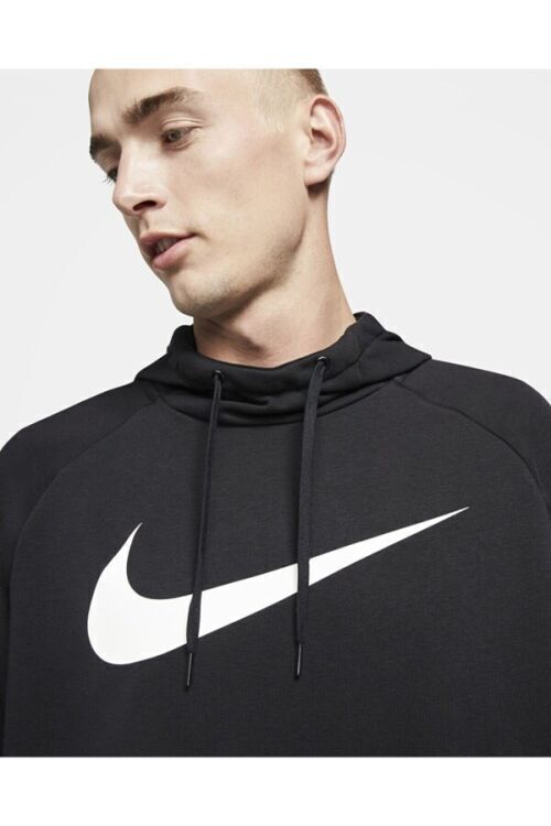 Nike M NK DF HDIE PO SWSH SİYAH Erkek Sweatshirt - 4