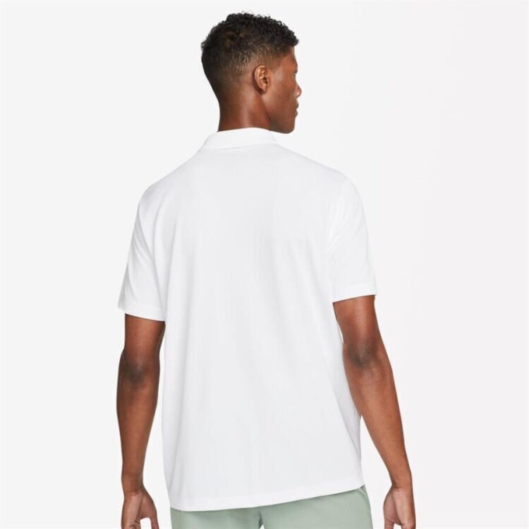 Nike M NKCT DF POLO SOLID BEYAZ Erkek Polo Tshirt - 2