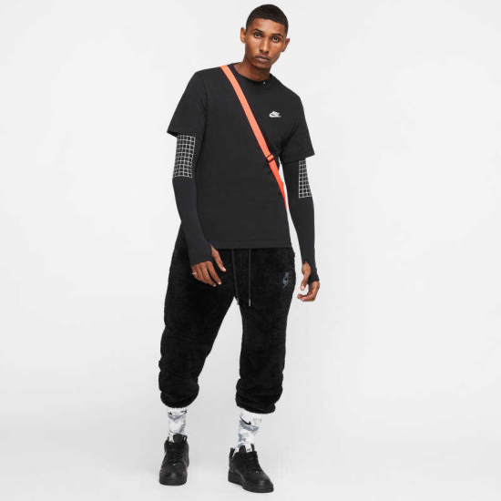 Nike M NSW CLUB TEE SİYAH Erkek Tshirt AR4997-013 - 4