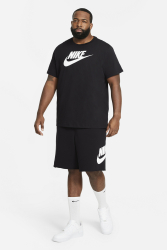 Nike M NSW TEE ICON FUTURA Siyah-Beyaz Erkek Tshirt AR5004-010 - 1