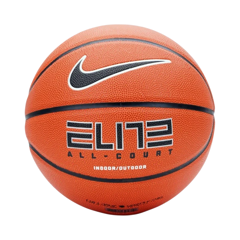 Nike NIKE ELITE ALL COURT 8P 2.0 DEFLATED AMBER/BLACK/METALLIC SI Turuncu Unisex Basketbol Topu - 1
