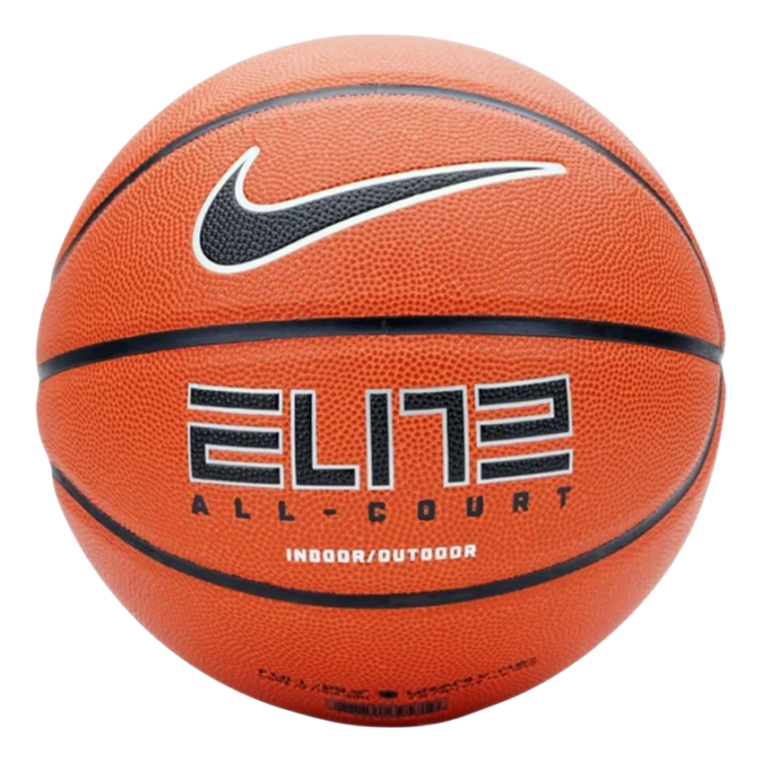 Nike NIKE ELITE ALL COURT 8P 2.0 DEFLATED AMBER/BLACK/METALLIC SI Turuncu Unisex Basketbol Topu - 1