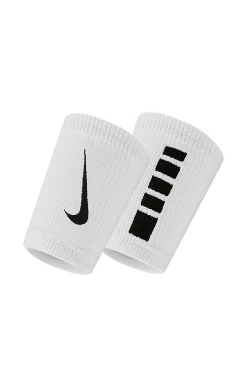 Nike NIKE ELITE DOUBLEWIDE WRISTBANDS 2 PK BEYAZ Unisex Bileklik - Nike