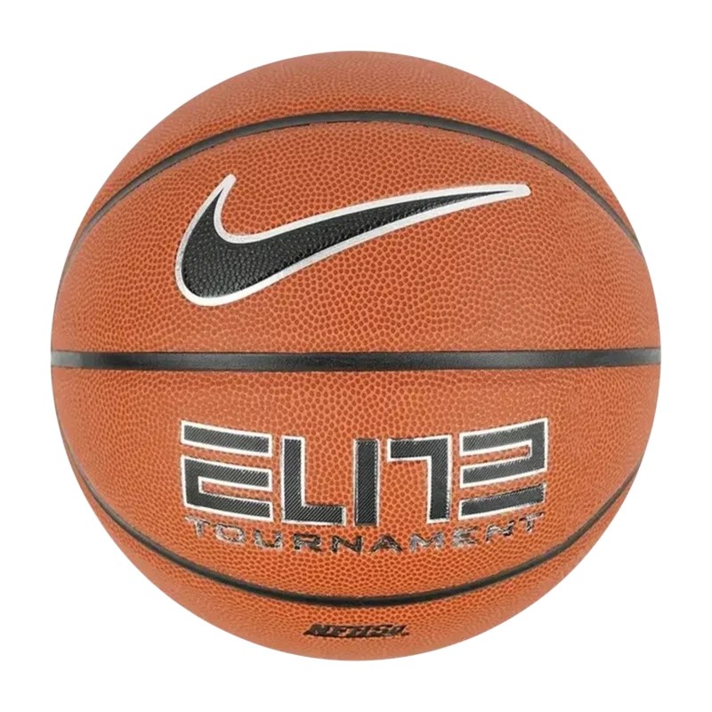 Nike NIKE ELITE TOURNAMENT 8P DEFLATED AMBER/BLACK/METALLIC SILVE Turuncu Unisex Basketbol Topu - 1
