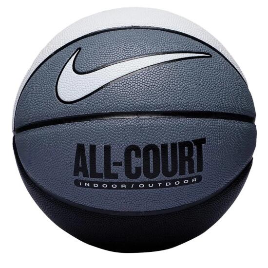 Nike NIKE EVERYDAY ALL COURT 8P DEFLATED Gri Unisex Basketbol Topu - 1