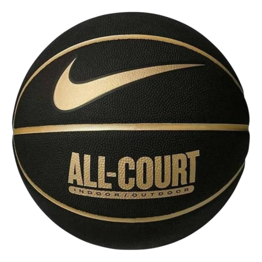 Nike Everyday All Court 8P Deflated Siyah Unisex Basketbol Topu - 1