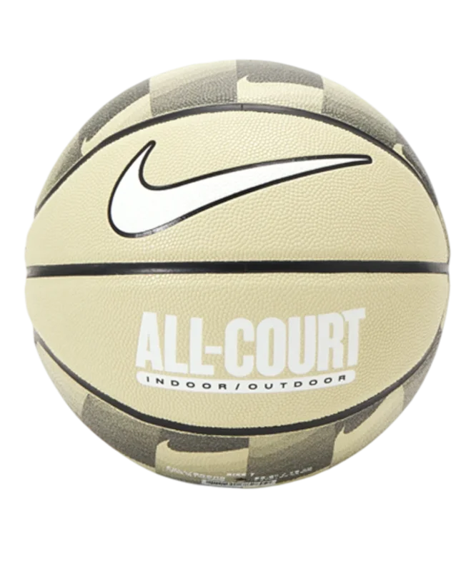 Nike Everyday All Court 8P Graphic Deflated Sarı Unisex Basketbol Topu - 1