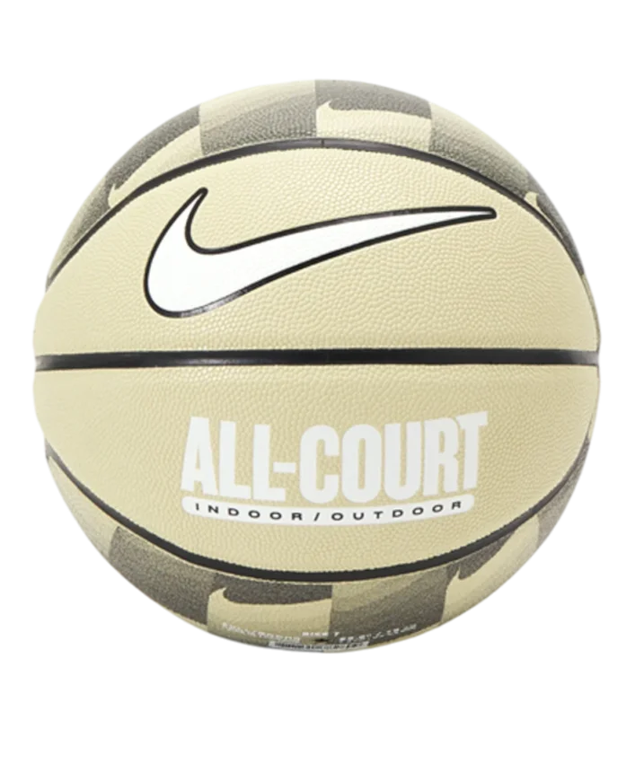 Nike Everyday All Court 8P Graphic Deflated Sarı Unisex Basketbol Topu - 1