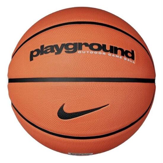Nike EVERYDAY PLAYGROUND 8P DEFLATED Kahverengi Unisex Basketbol Topu - 1