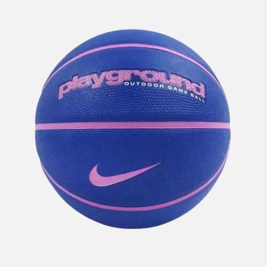 Nike NIKE EVERYDAY PLAYGROUND 8P GRAPHIC DEFLATED Mavi Unisex Basketbol Topu - 1