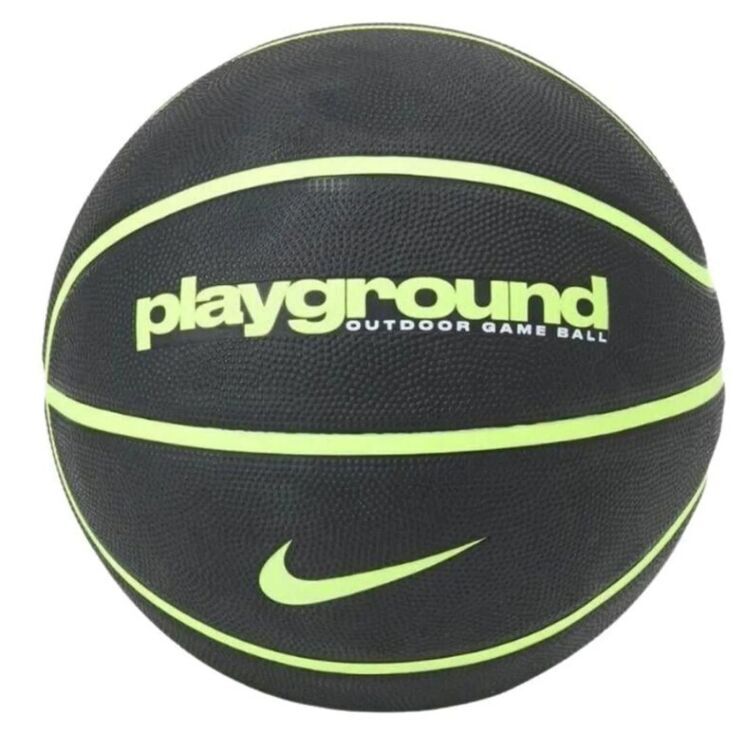 Nike Everyday Playground 8P Graphic Deflated Siyah Unisex Basketbol Topu - 1