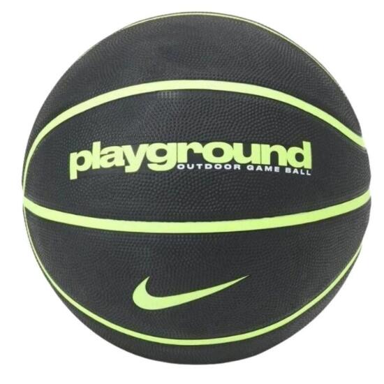 Nike NIKE EVERYDAY PLAYGROUND 8P GRAPHIC DEFLATED SİYAH Unisex Basketbol Topu - 1