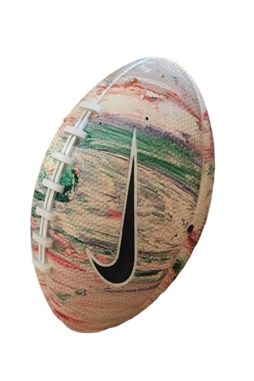 Nike NIKE PLAYGROUND FB MINI NN DEFLATED SİYAH Unisex Amerikan Futbol Topu - 1