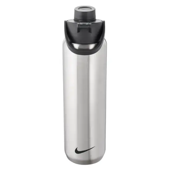 Nike Nike SS Recharge Chug Bottle 24 OZ Brushed Stainless Unisex Suluk & Matara - 1