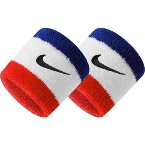 Nike NIKE SWOOSH WRISTBANDS Beyaz-Mavi-Kırmızı Unisex Bileklik - 1