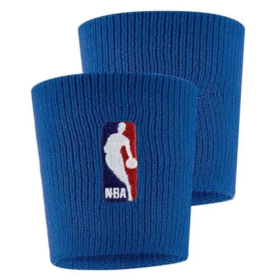 Nike NIKE WRISTBANDS NBA 2 PK RUSH BLUE/RUSH BLUE OSFM Mavi Erkek Bileklik - 1