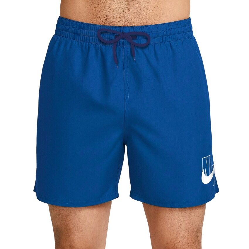Nike Swim Breaker Swim Logo Mavi Erkek Mayo - 1