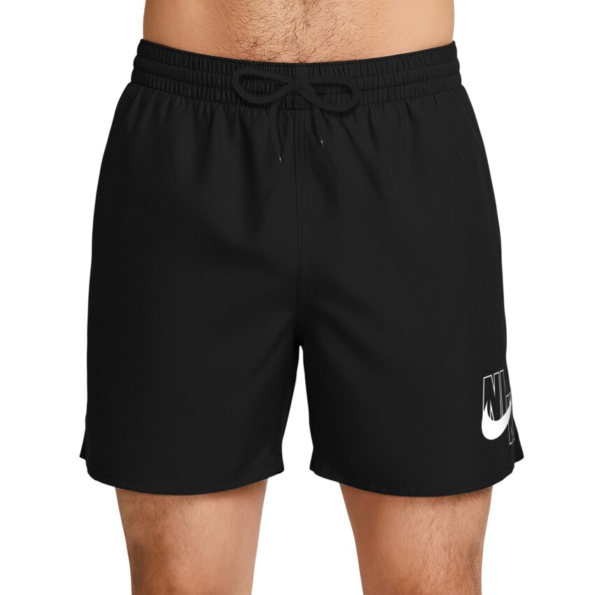 Nike Swim Breaker Swim Logo Siyah Erkek Mayo - 1