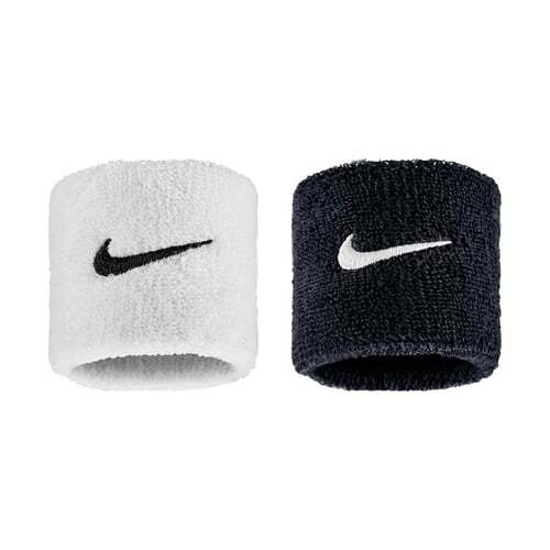 Nike Swoosh Classic Wristbands 2PK Siyah Unisex Bileklik - 1
