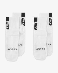 Nike U NK MLTPLIER CRW 2PR Beyaz-Siyah Erkek Çorap SX7556-100 - 3