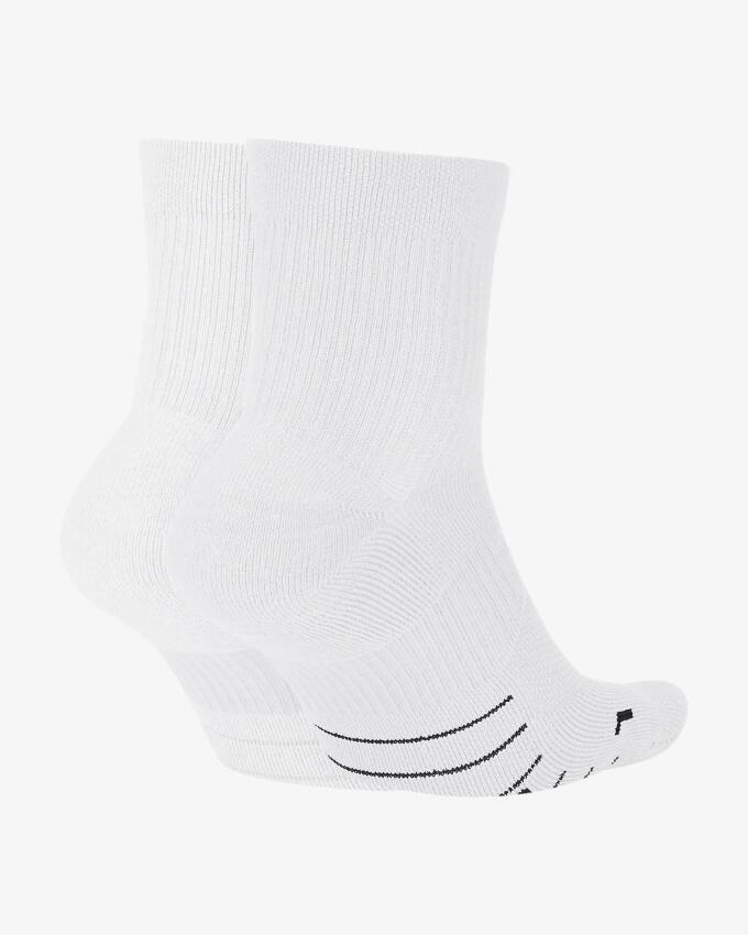 Nike U NK MLTPLIER CRW 2PR Beyaz-Siyah Erkek Çorap SX7556-100 - 2
