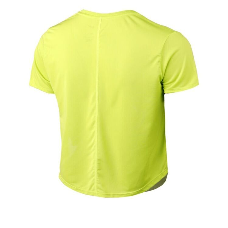 Nike W NK ONE DF CLRK STD SS CRP TP Yeşil Kadın Tshirt - 2
