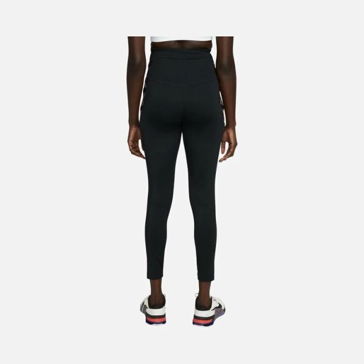 Nike W NK ONE DF HR 7/8 TIGHT NVLTY SİYAH Kadın Tayt - 3