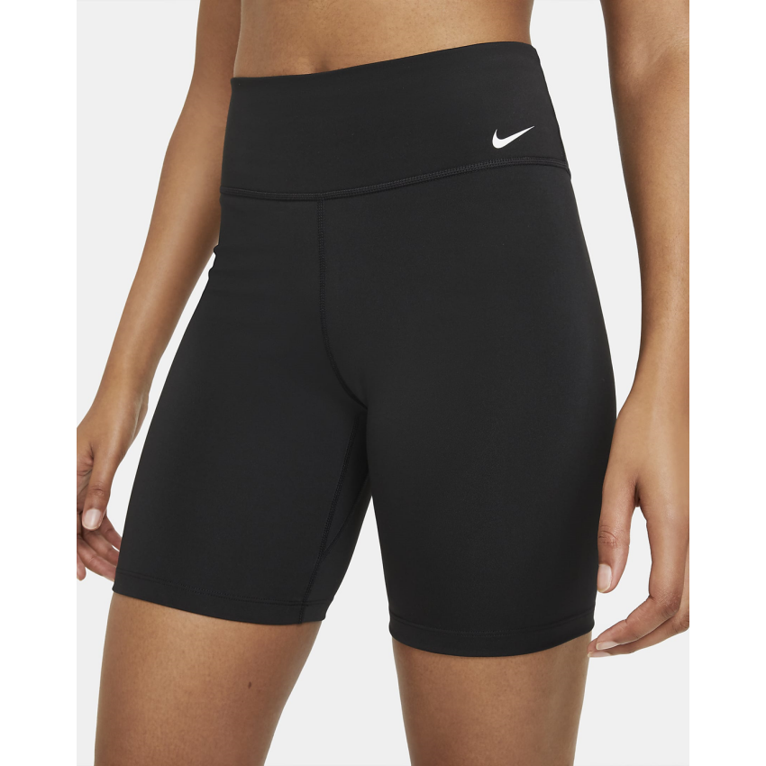 Nike W NK ONE DF MR 7IN SHRT Siyah-Beyaz Kadın Şort DD0243-010 - 2