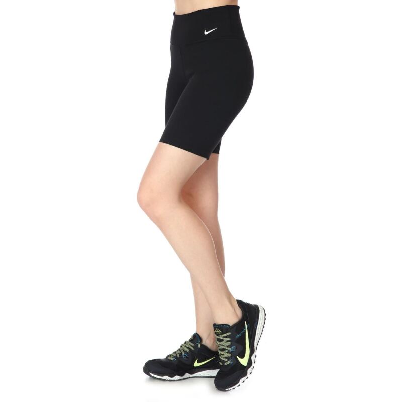 Nike W NK ONE DF MR 7IN SHRT Siyah-Beyaz Kadın Şort DD0243-010 - 5