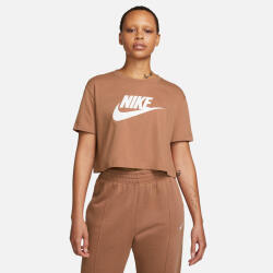 Nike W NSW TEE ESSNTL CRP ICN FTR Kahverengi Kadın Tshirt - 1