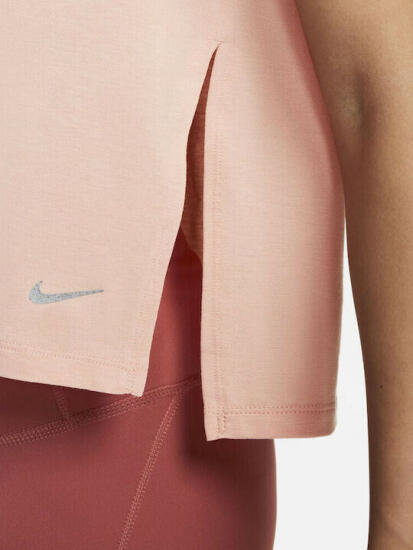 Nike W NY DF S/S TOP Pembe Kadın Tshirt - 4