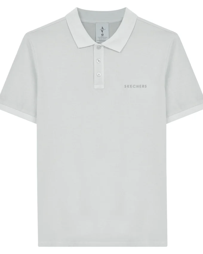 Skechers Organic Coll. M Short Sleeve Gri Erkek Polo Tshirt - 5