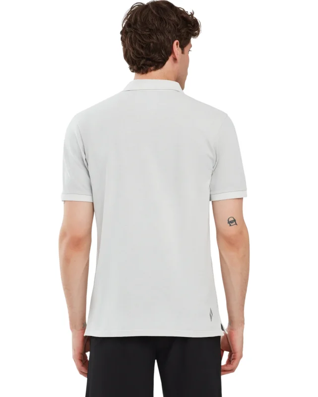 Skechers Organic Coll. M Short Sleeve Gri Erkek Polo Tshirt - 3