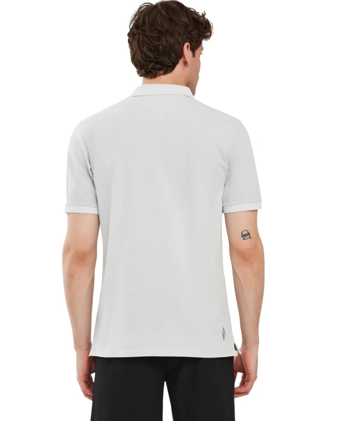 Skechers Organic Coll. M Short Sleeve Gri Erkek Polo Tshirt - 3