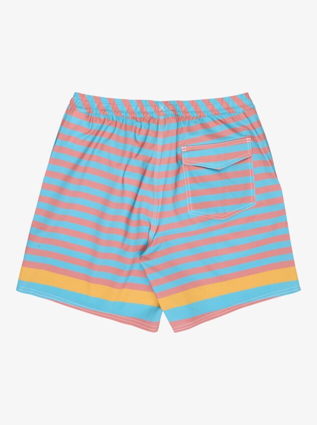 Quiksilver Original Btz Pembe Erkek Mayo - 8