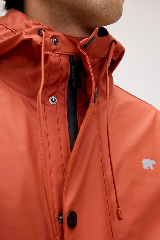 Bad Bear PATROL RAINCOAT Turuncu Erkek Mont - 6