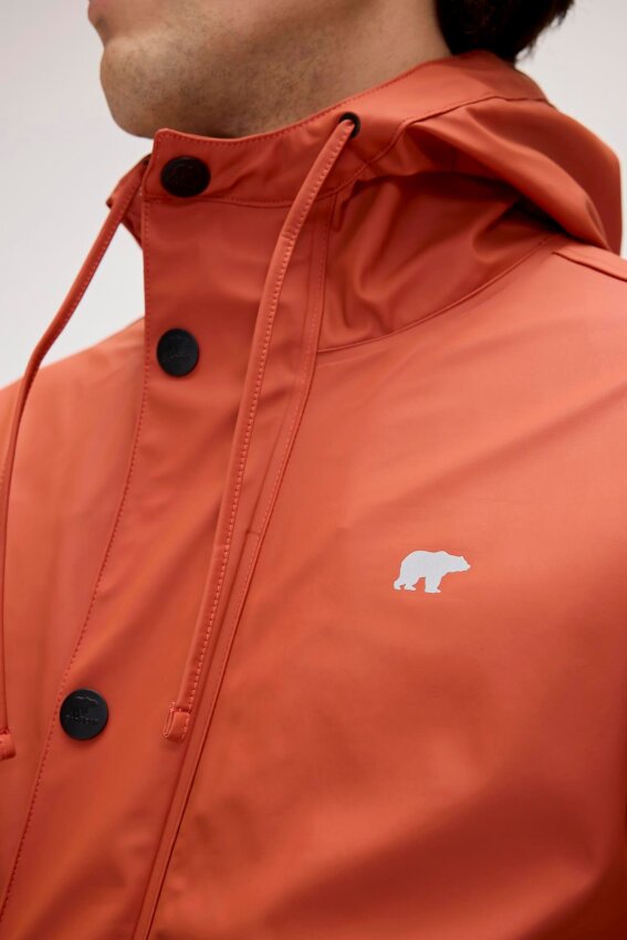 Bad Bear PATROL RAINCOAT Turuncu Erkek Mont - 7