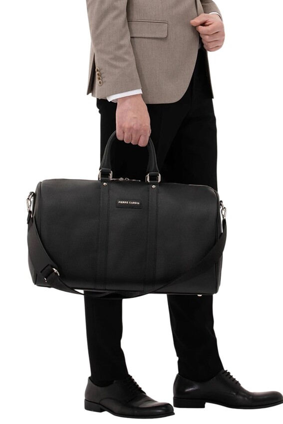 Pierre Cardin Seyahat Siyah Unisex Valiz - 6