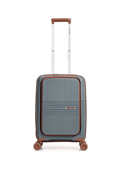Pierre Cardin Trolley 50 Cm Antrasit Unisex Valiz - Pierre Cardin