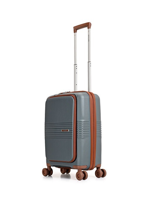 Pierre Cardin Trolley 50 Cm Antrasit Unisex Valiz - 2