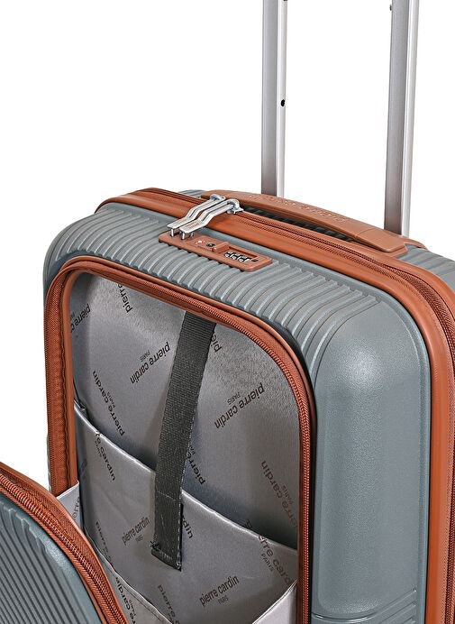 Pierre Cardin Trolley 50 Cm Antrasit Unisex Valiz - 3