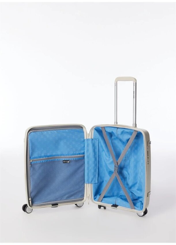 Pierre Cardin TROLLEY 50 CM Gri Unisex Valiz - 5