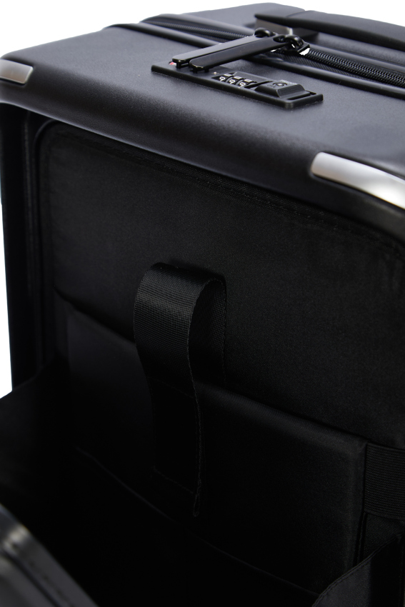 Pierre Cardin Trolley 50 Cm Siyah Unisex Valiz - 5