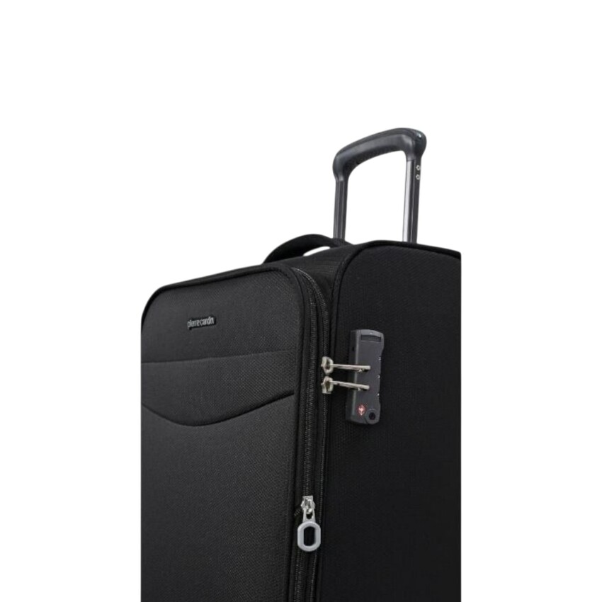 Pierre Cardin Trolley 50 Cm Siyah Unisex Valiz - 4