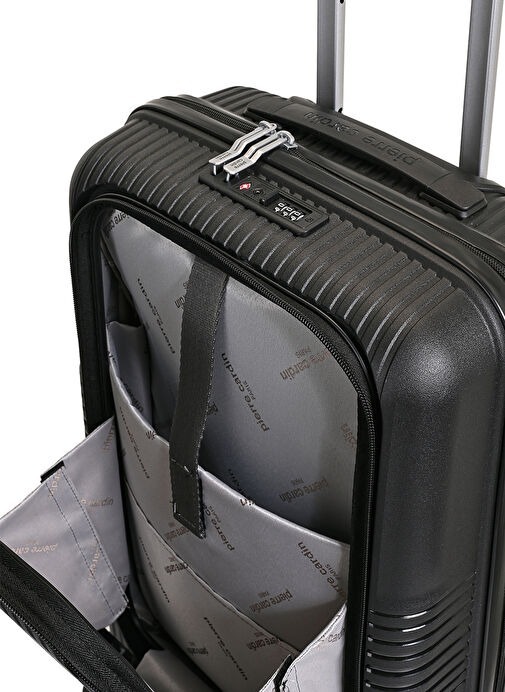 Pierre Cardin Trolley 50 Cm Siyah Unisex Valiz - 3