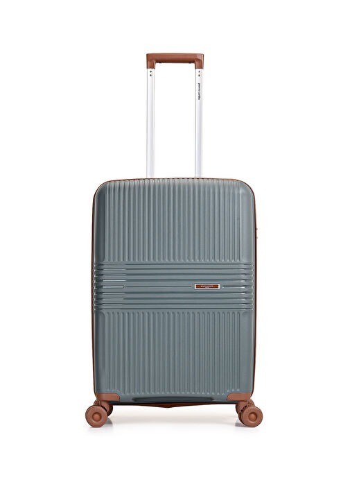 Pierre Cardin Trolley 60 Cm Antrasit Unisex Valiz - Pierre Cardin